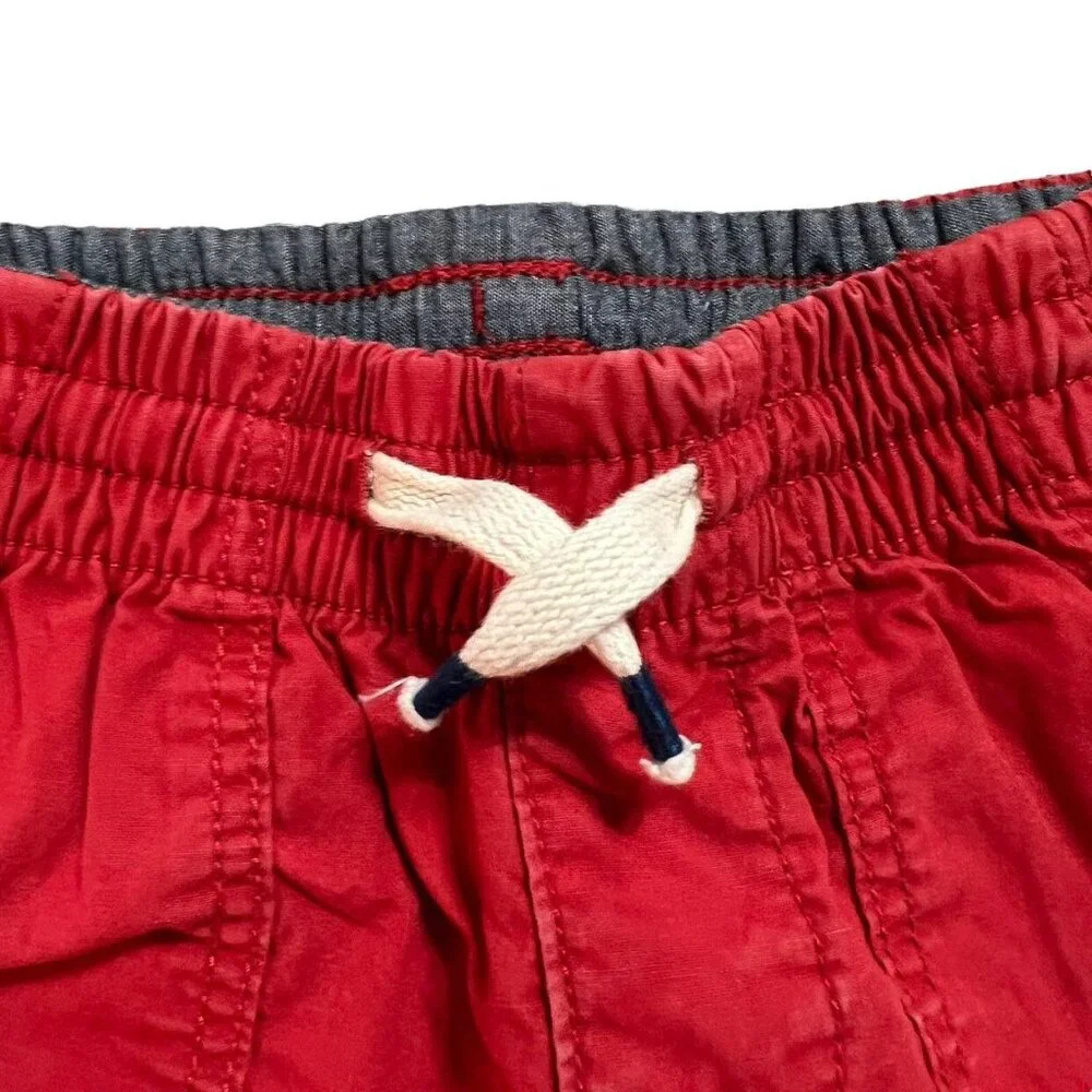 Baby Gap 18-24m Red Drawstring Shorts